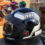 Capacete Fechado Pro Tork Sport Moto 788 Preto – Branco Tam. 60