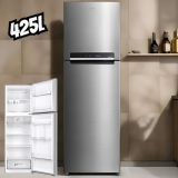 Geladeira Frost Free Duplex 425l Cor Inox Midea 127v