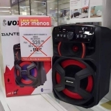 Amvox Caixa de Som Amplificada ACA 221 Gigante II – 220W RMS