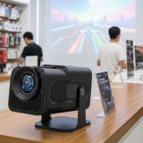 Projetor Portátil Full Hd Wi-fi Hy320 Bluetooth 4k Hdmi Usb Mini Projeto4 Maxnova Preto