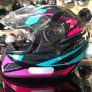 Capacete Moto Feminino Ebf New Spark Esportivo C/ Narigueira