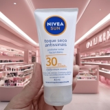 NIVEA SUN Protetor Solar Facial Toque Seco Antissinais FPS30 40ml