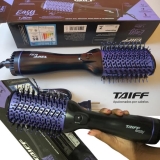 Escova Taiff Easy Oval, Secadora, Alisadora e Volumizadora, Lilás, 127V