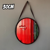 Espelho Adnet 30cm Suporte E Alça