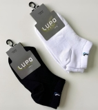Kit 6 Pares Meias Masculina Lupo Cano Curto Algodão