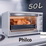Forno Elétrico 50L Philco PFE52B Dupla resistência 220V