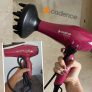 Secador de Cabelos com Difusor Curly Hair, Vermelho, Cadence