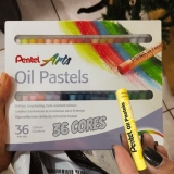 Pentel Giz Pastel Oleoso 36 Cores