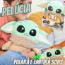 Star Wars Pelúcia Jumping Grogu para crianças a partir de 3 anos Multicolorido