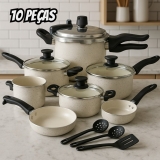 Conjunto De Panelas Com Panela De Pressão Fechamento Externo