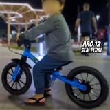 Bicicleta Infantil Aro 12 Sem Pedal Balance Bike Masculina