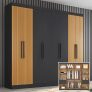 Guarda-roupa Casal 8 Portas 4 Gavetas – Araplac Porto
