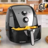 Fritadeira Elétrica sem Óleo/Air Fryer Mondial – Grand Family AFN-60-BI Preta 6L