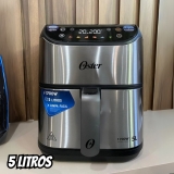 Fritadeira Digital Inox Oster 5l Com Painel Touch 110v
