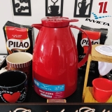 Bule Viena com Gatilho, Invicta, Vermelho Velvet, 1L