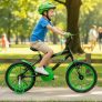 Bicicleta passeio infantil Ultra Bikes Bike Ultra Kids R16 – preto/verde