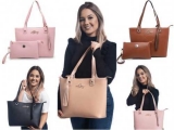 Kit Bolsa Grande Sacolão + Necessaire Espaçosa Willibags