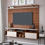 Painel para TV até 55 Polegadas Supreme Viero Imbuia / Off White