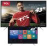 Smart TV 43” Full HD LED TCL RS530 Wi-Fi – Bluetooth 3 HDMI 1 USB