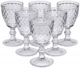 Jogo de 6 Taças para Vinho Verre Mimo Style Transparente