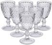 Jogo de 6 Taças para Vinho Verre Mimo Style Transparente