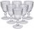 Jogo de 6 Taças para Vinho Verre Mimo Style Transparente