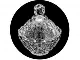 Bomboniere de Cristal com Tampa – Wolff Angel
