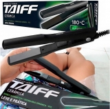 Chapinha | Prancha Taiff Clássica Cerâmica 180°C Preto – Bivolt