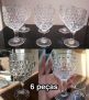 Jogo de Taças de Vidro 6 Peças 265ml
