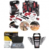 Kit Jogo De Ferramentas Fasterr 175 Pcs C/ Soquetes E Chaves