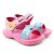 Sandália Infantil Grandene Kids Baby Shark Dance – Rosa e Azul