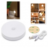 Luminárias Lâmpada Led Sem fio com Sensor Presença recarregável