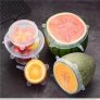 Kit 6 peças Tampas Silicone Potes Universal Stretch Facil 6 Tamanhos Conversa Comida Oferta