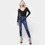 Calça Jeans Ecxo Skinny Lavagem Média Feminina