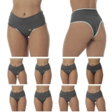 Kit 10 Calcinhas Com Compressão Para Barriga Fit