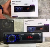 Som Automotivo Multilaser Trip BT MP3 4 x 25WRMS FM/USB/AUX – P3344, Preto e Azul