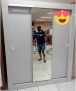 Guarda-roupa Casal com Espelho 3 Portas de Correr – Kappesberg City