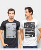 Camiseta Daytan City Urban Básica Masculina