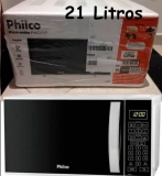 Micro-ondas Philco 21L PMO21P – Preto e Branco