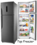 Geladeira/Refrigerador Panasonic Frost Free Duplex – Aço Escovado 387L Top Freezer NR-BT41PD1XA