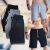 Kit 3 Bermudas Moletom Masculino Short Academia