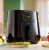 Philips Walita Preta Fritadeira Airfryer Essential XL Digital, 6.2L de capacidade