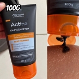 DARROW ACTINE CARVÃO DETOX GEL DE LIMPEZA ESFOLIANTE DERMATOLÓGICO