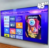 Smart TV Philco 43” Roku Led Dolby Áudio Space Gray PTV43VA4REGB