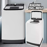 Máquina De Lavar 15kg midea wave agitator 127V