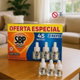 Repelente Líquido Elétrico SBP Refil – Caixa c/ 3