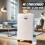 Ar Condicionado Portátil Hisense com Wi-Fi 12.000 BTUs Frio Evaporação