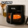 Fritadeira Sem Óleo Air Fryer Eos Chef Gourmet 6.2L
