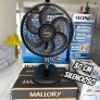 Ventilador de Mesa Mallory Turbo Compact 30 cm 220V