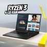 Notebook ASUS VivoBook Go 15, AMD RYZEN 3 7320U, 4 GB, 128 GB SSD